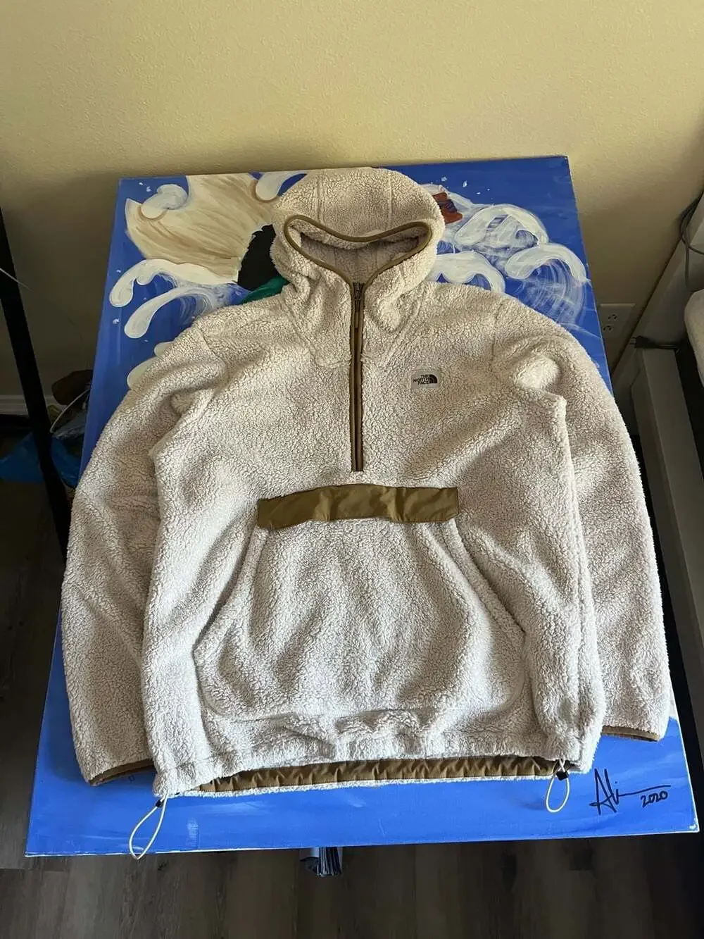 The North Face Men's Campshire Sherpa Fleece Pullover Hoodie
